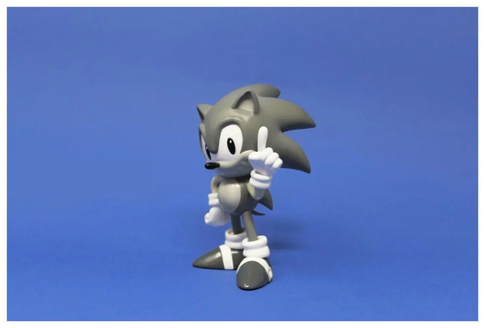 Sonic the Hedgehog Mini Icons1/6 Sonic Grey Edition  szobor figura 15 cm termékfotó