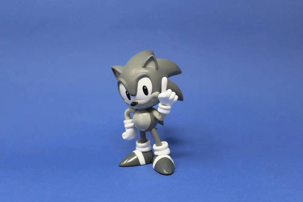 Sonic the Hedgehog Mini Icons1/6 Sonic Grey Edition  szobor figura 15 cm termékfotó