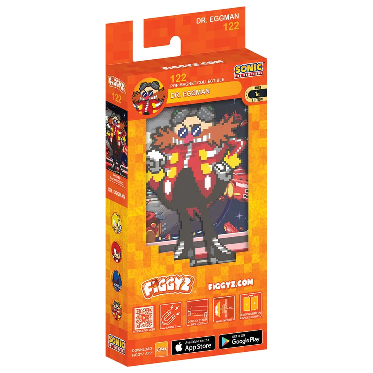 Sonic the Hedgehog (Modern) FiGGYZ gyűjthető hűtőmágnes Dr. Eggman 11 cm termékfotó