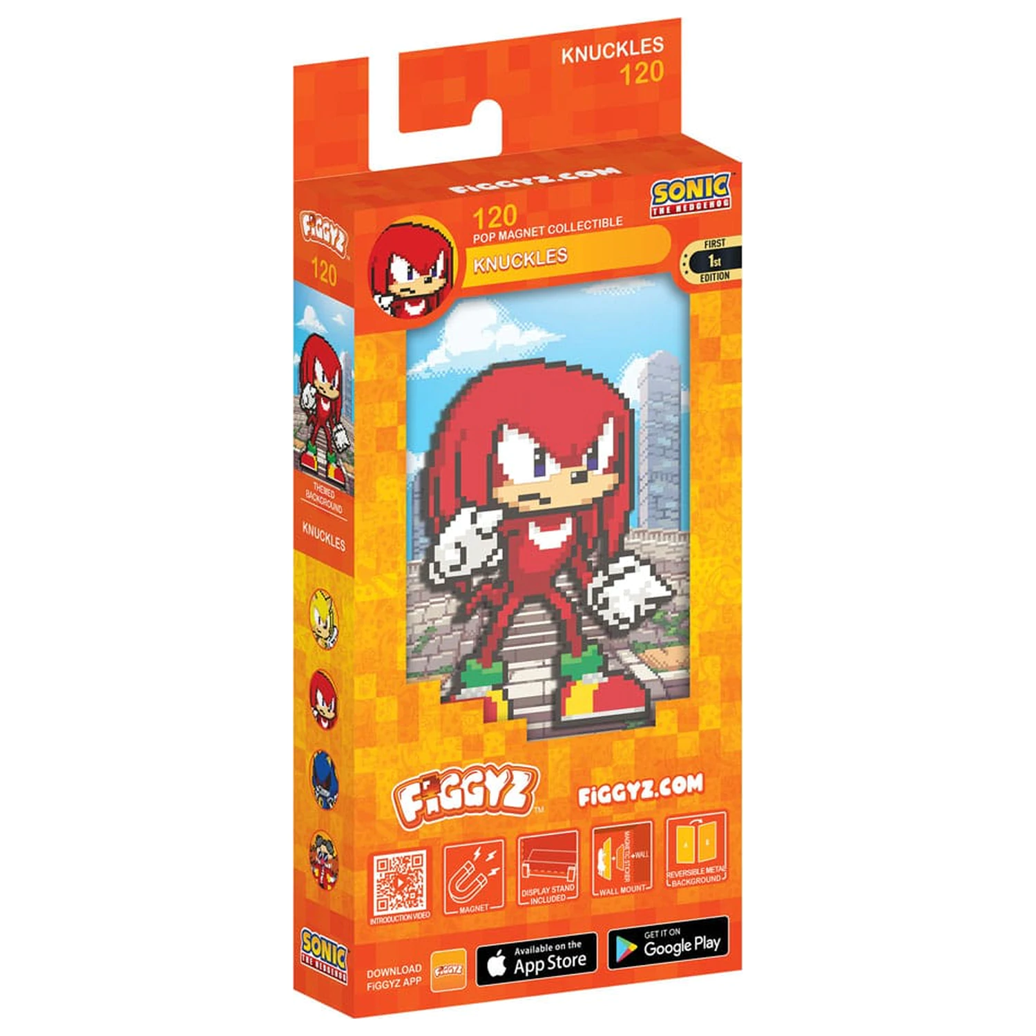 Sonic the Hedgehog (Modern) FiGGYZ gyűjthető hűtőmágnes Knuckles 11 cm termékfotó