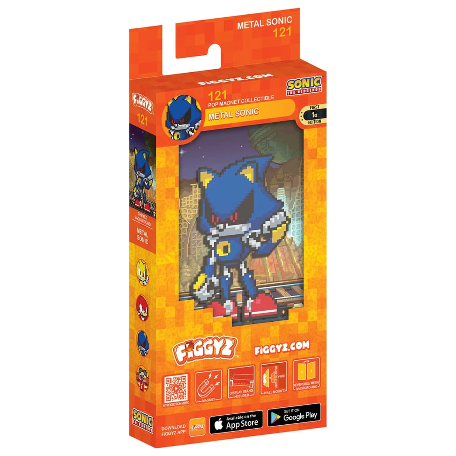 Sonic the Hedgehog (Modern) FiGGYZ gyűjthető hűtőmágnes Metal Sonic 11 cm termékfotó
