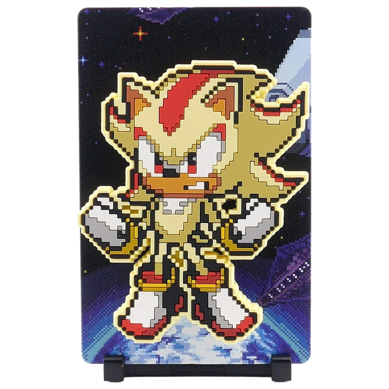 Sonic the Hedgehog (Modern) FiGGYZ gyűjthető hűtőmágnes Super Shadow 11 cm termékfotó