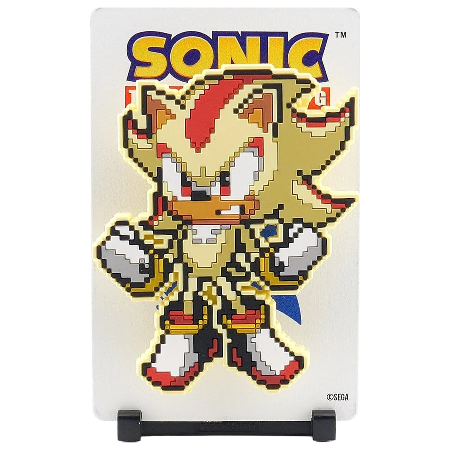 Sonic the Hedgehog (Modern) FiGGYZ gyűjthető hűtőmágnes Super Shadow 11 cm termékfotó