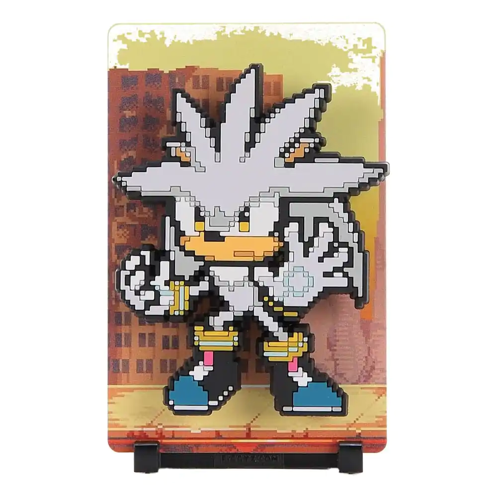 Sonic the Hedgehog (Modern) FiGGYZ Silver gyűjthető hűtőmágnes 11 cm termékfotó