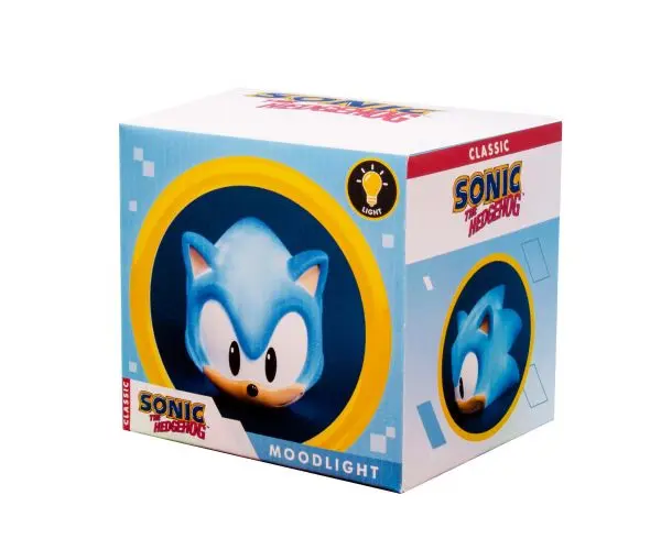 Sonic the Hedgehog Mood Light Sonic Head 12 cm termékfotó