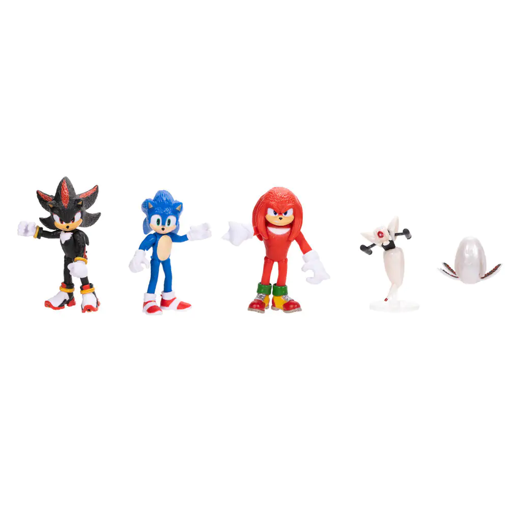 Sonic - The Hedgehog Movie 3 Wave 1 6 db-os Mini figura csomag 6 cm termékfotó