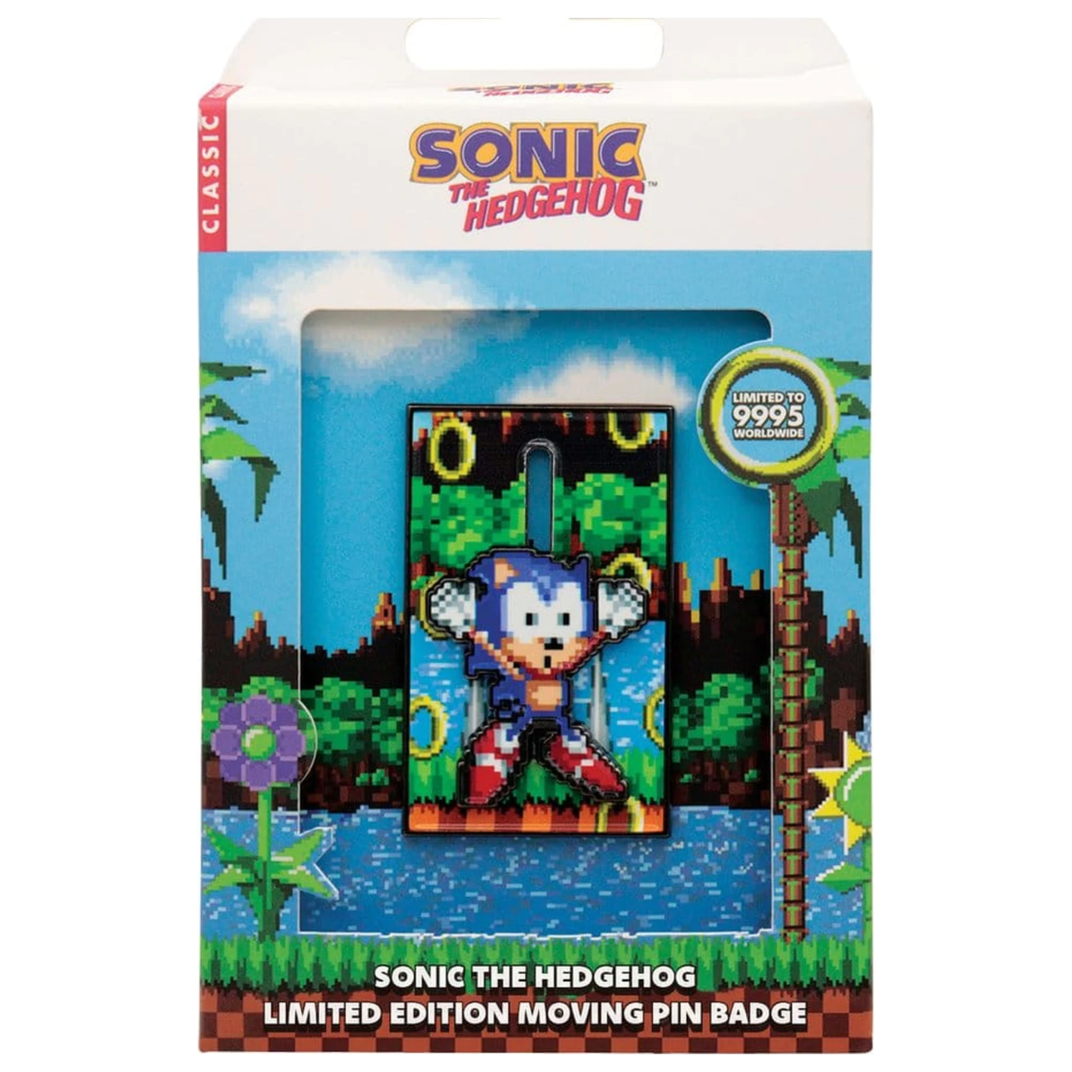 Sonic The Hedgehog Moving kitűző  termékfotó