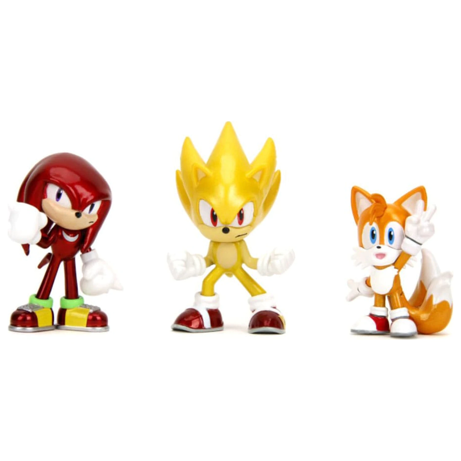 Sonic the Hedgehog Nano Metalfigs Diecast 3 db-os Mini figura csomag 5 cm  termékfotó