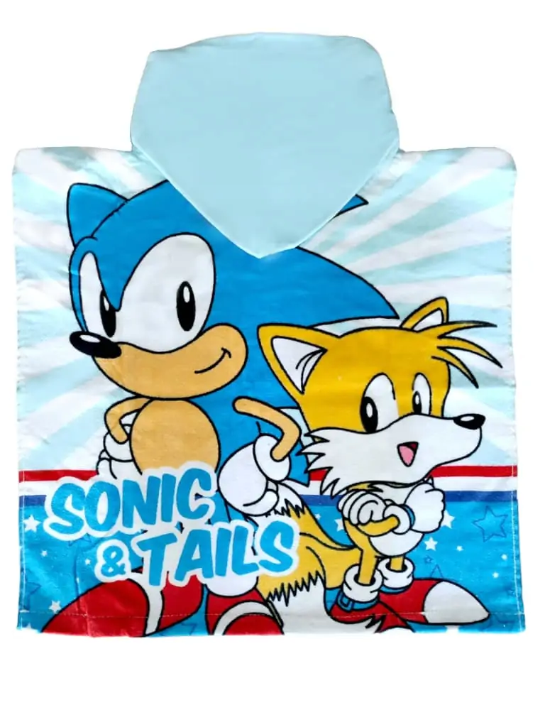 Sonic The Hedgehog cotton poncho towel termékfotó