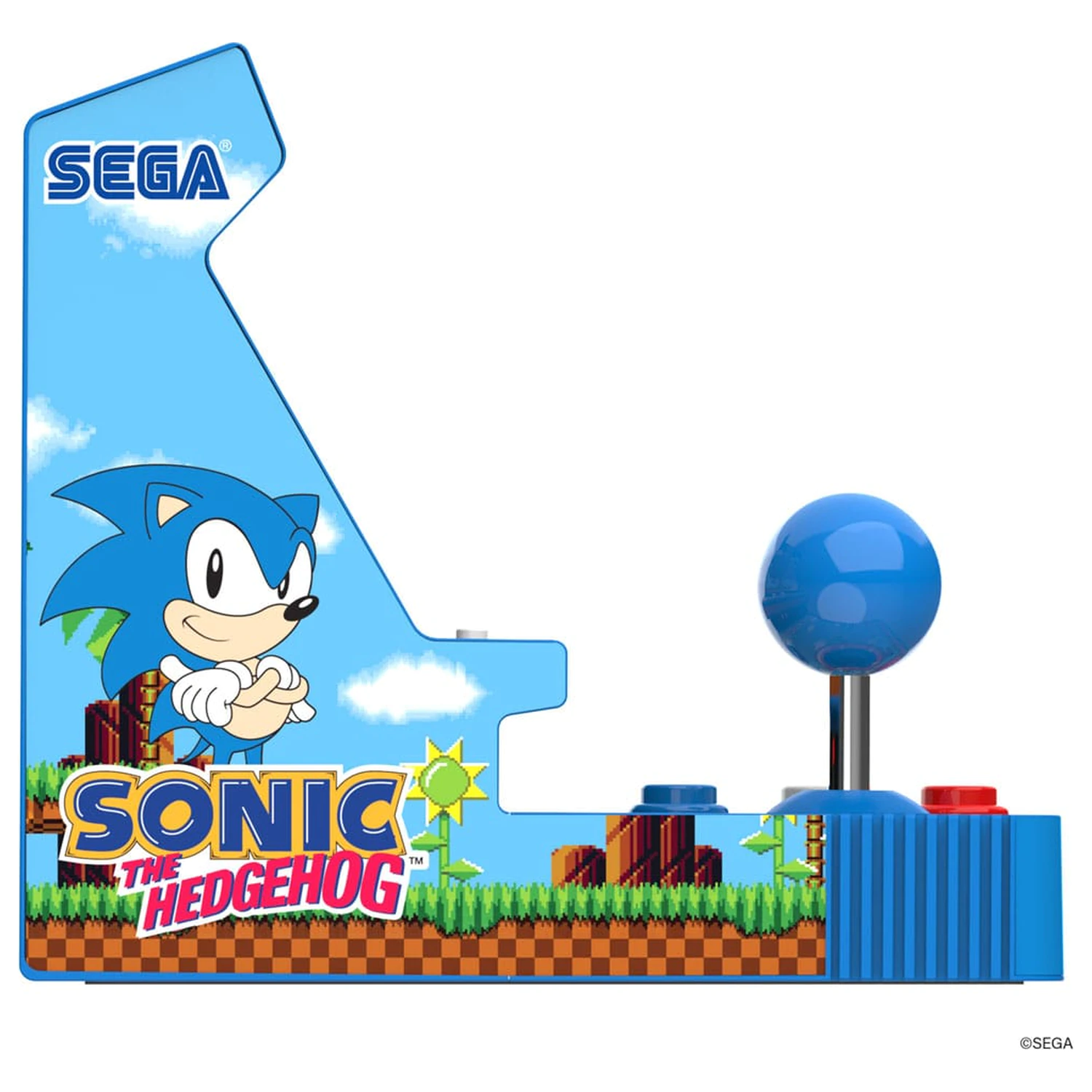Sonic The Hedgehog Portable Retro Arcade Joystick Player hordozható mini arcade játékgép termékfotó