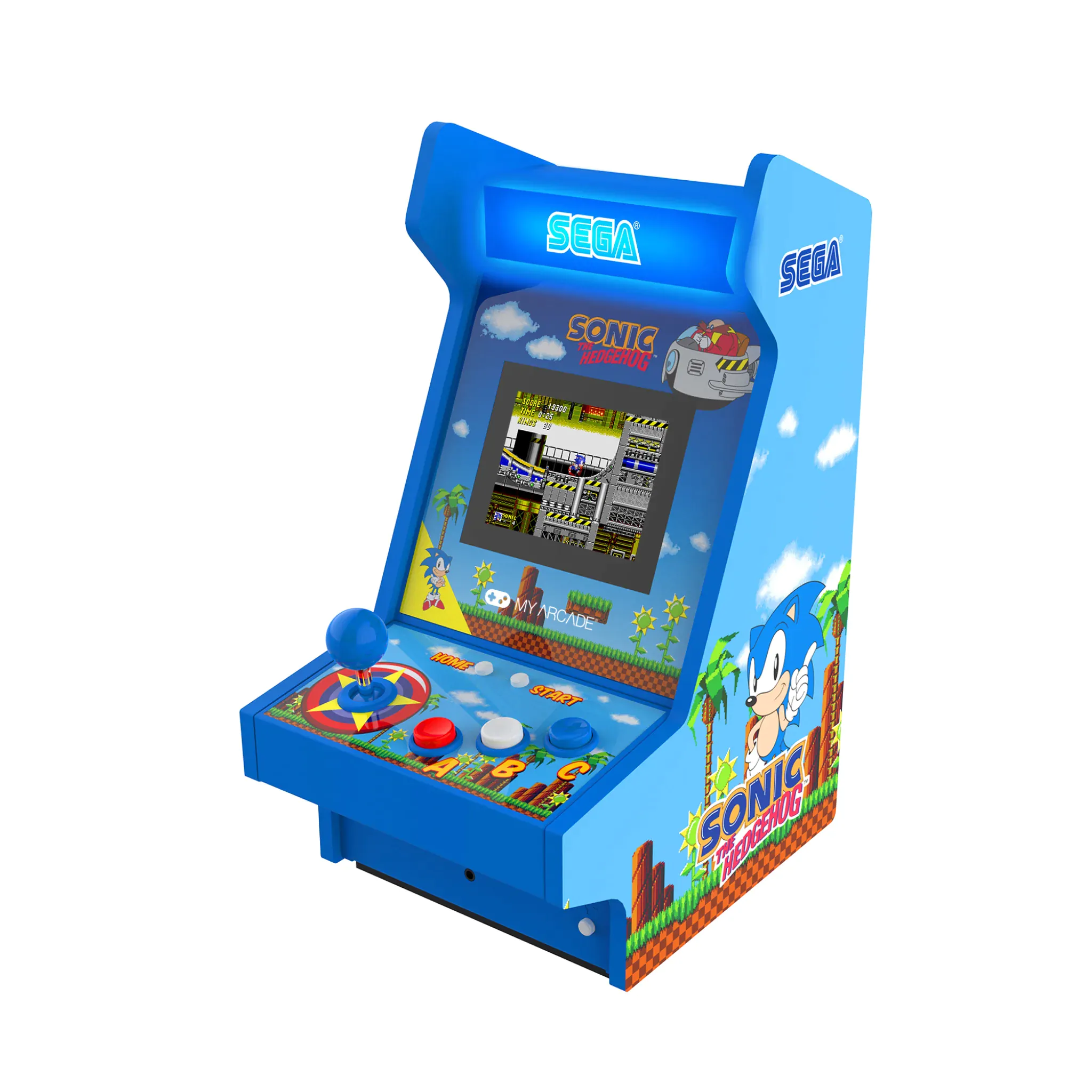 Sonic The Hedgehog Portable Retro Arcade Mighty Player hordozható mini arcade játékgép termékfotó