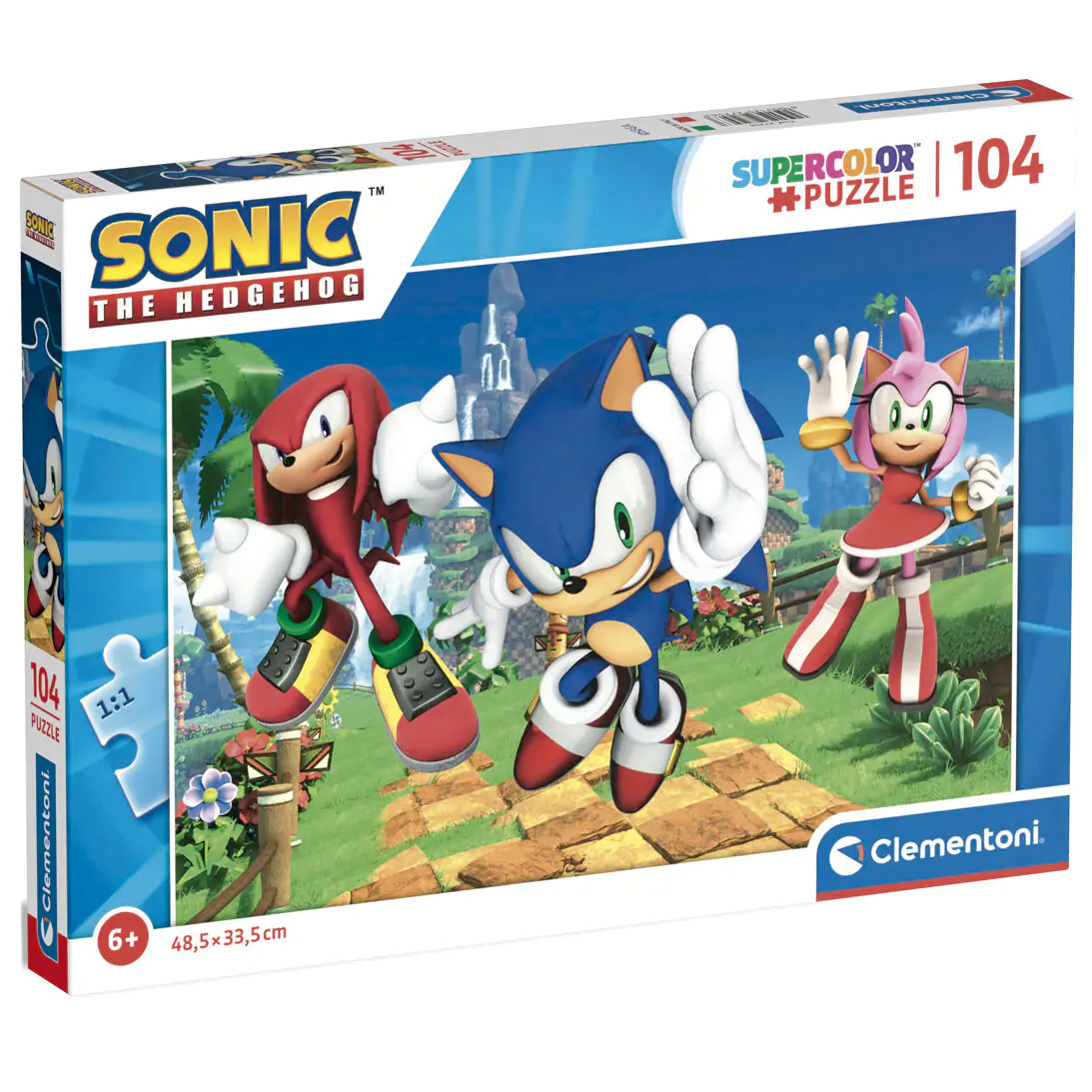 Sonic the Hedgehog puzzle 104db-os termékfotó