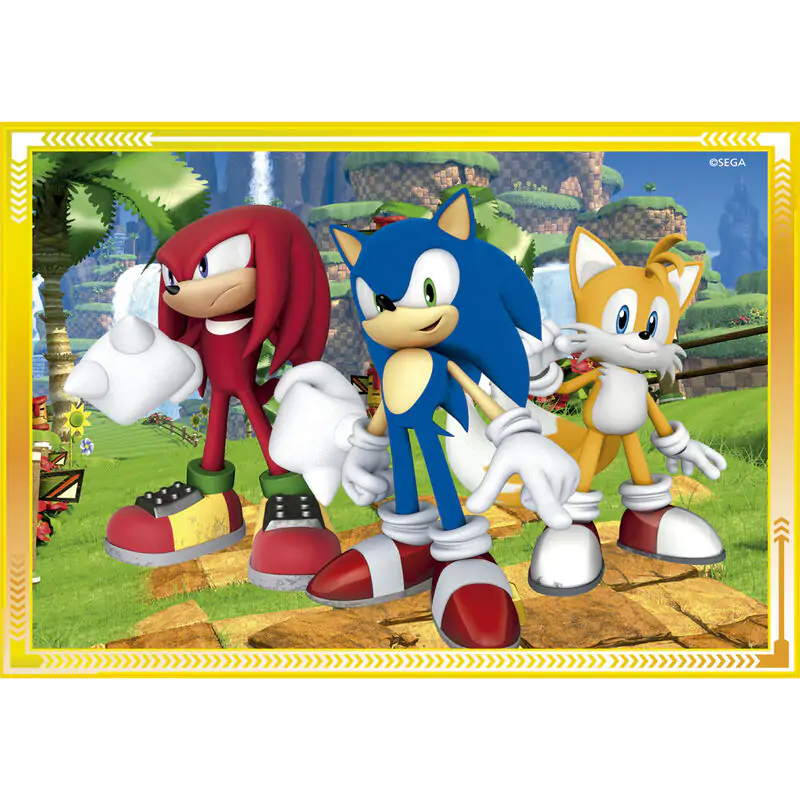 Sonic the Hedgehog puzzle 12-16-20-24db-os termékfotó