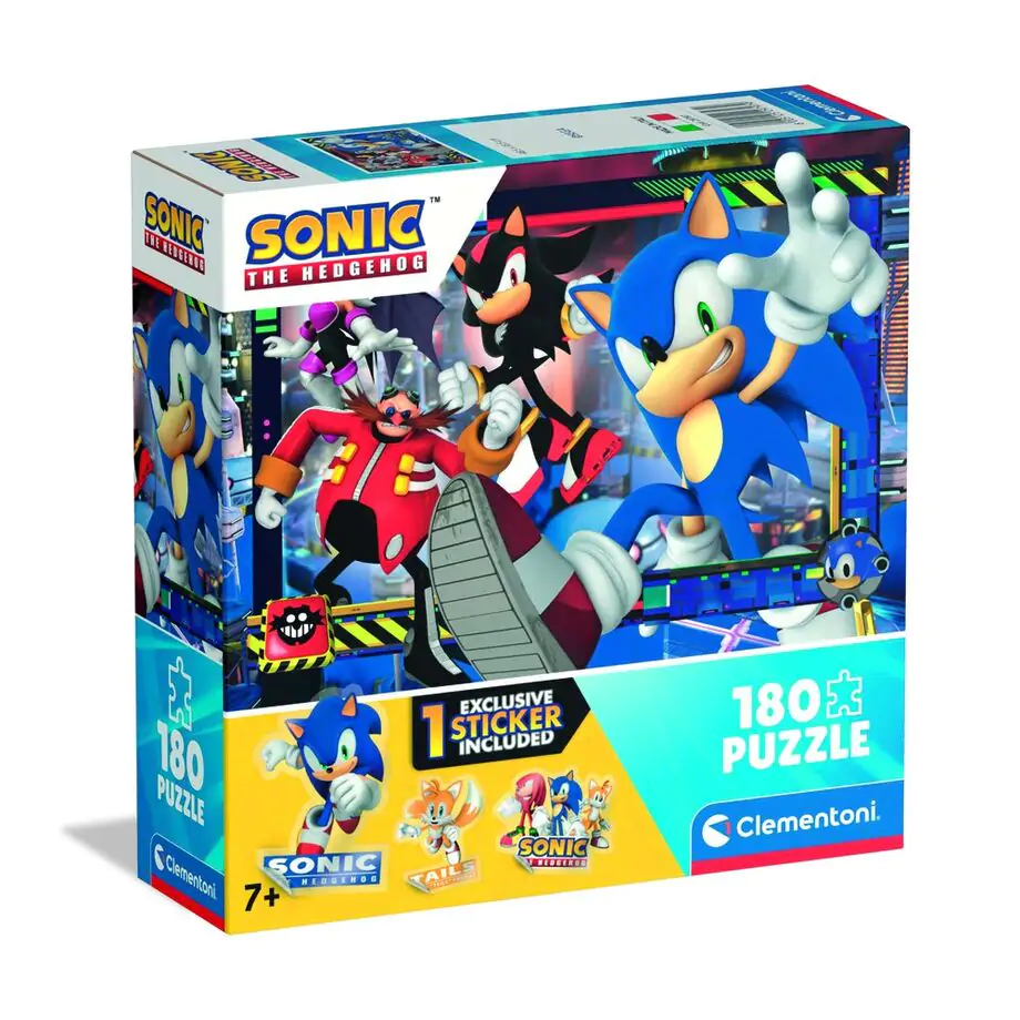 Sonic the Hedgehog puzzle 180db-os termékfotó