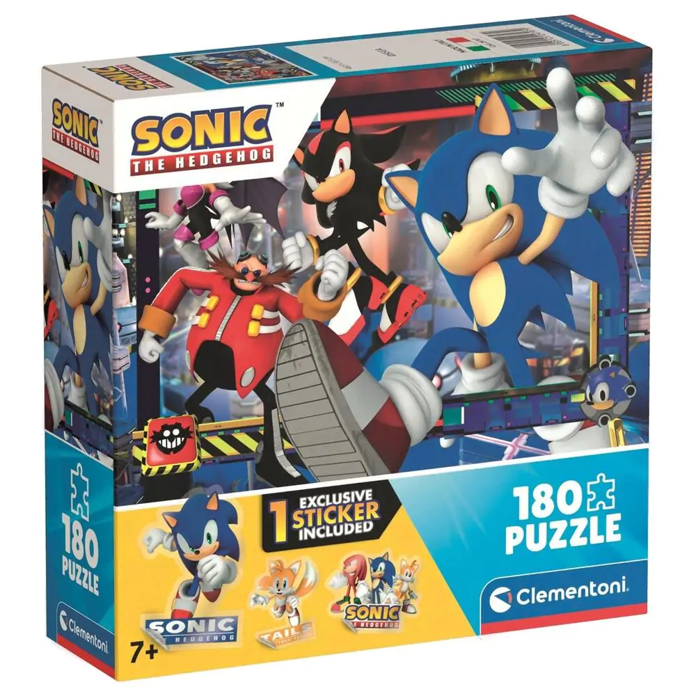 Sonic the Hedgehog puzzle 180db-os termékfotó