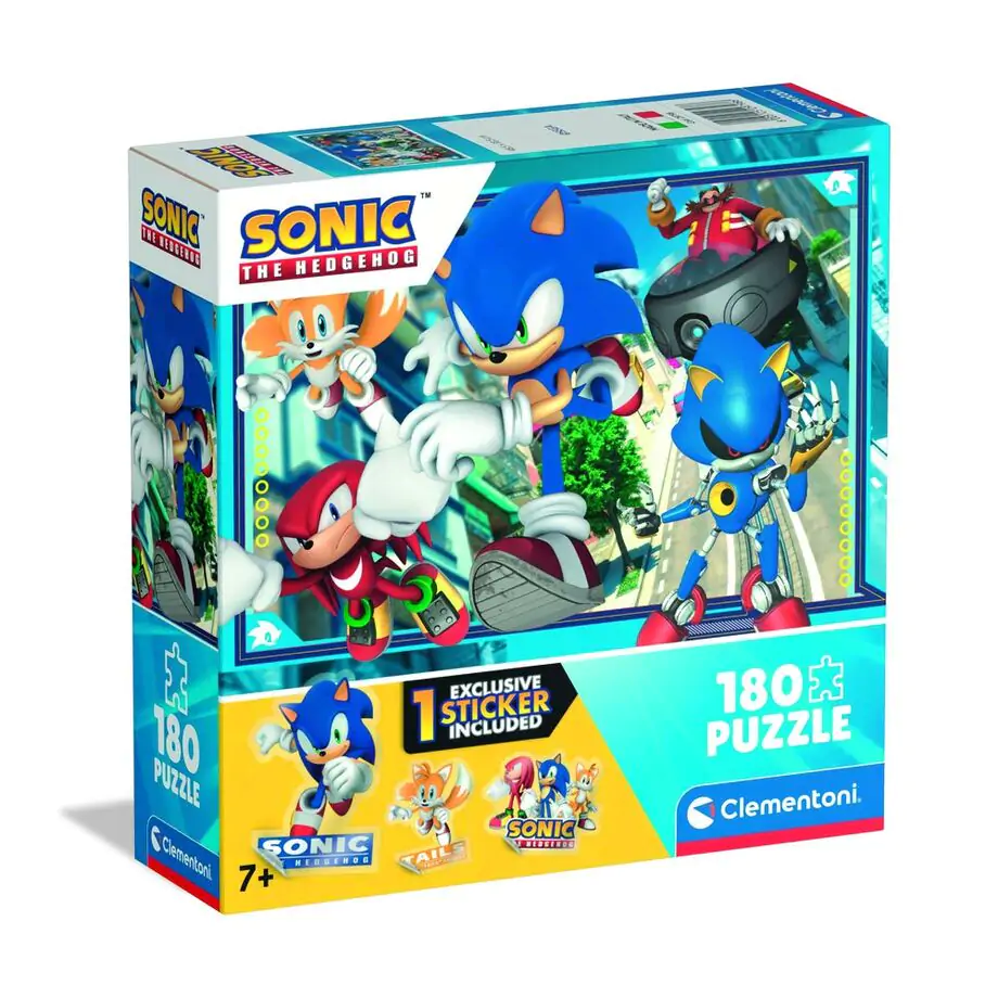 Sonic the Hedgehog puzzle 180db-os termékfotó