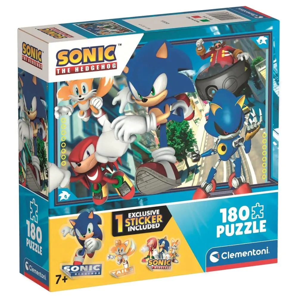 Sonic the Hedgehog puzzle 180db-os termékfotó