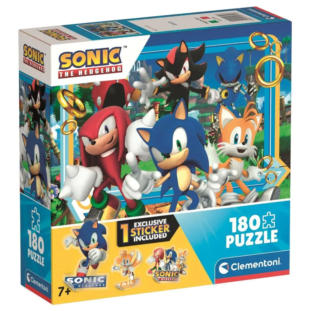Sonic the Hedgehog puzzle 180db-os termékfotó