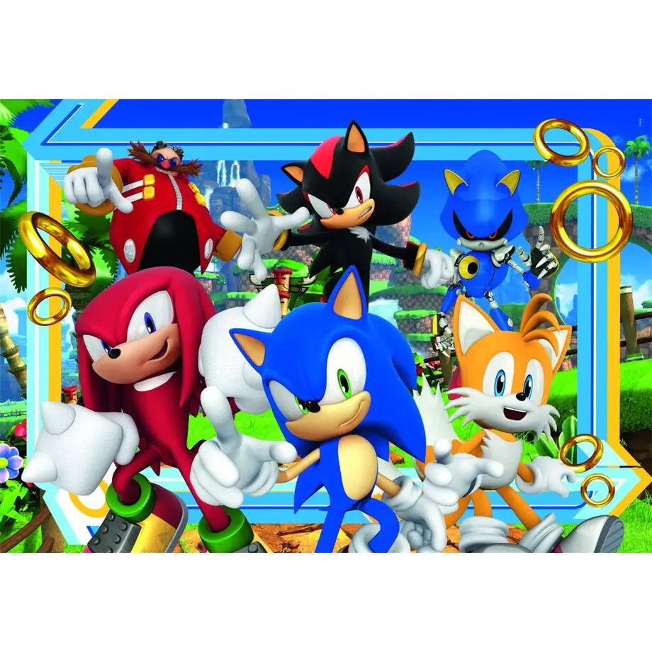 Sonic the Hedgehog puzzle 180db-os termékfotó