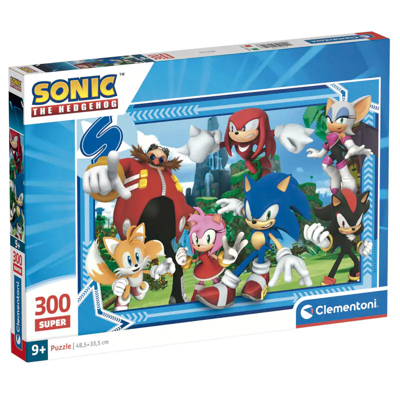 Sonic the Hedgehog puzzle 300db-os termékfotó