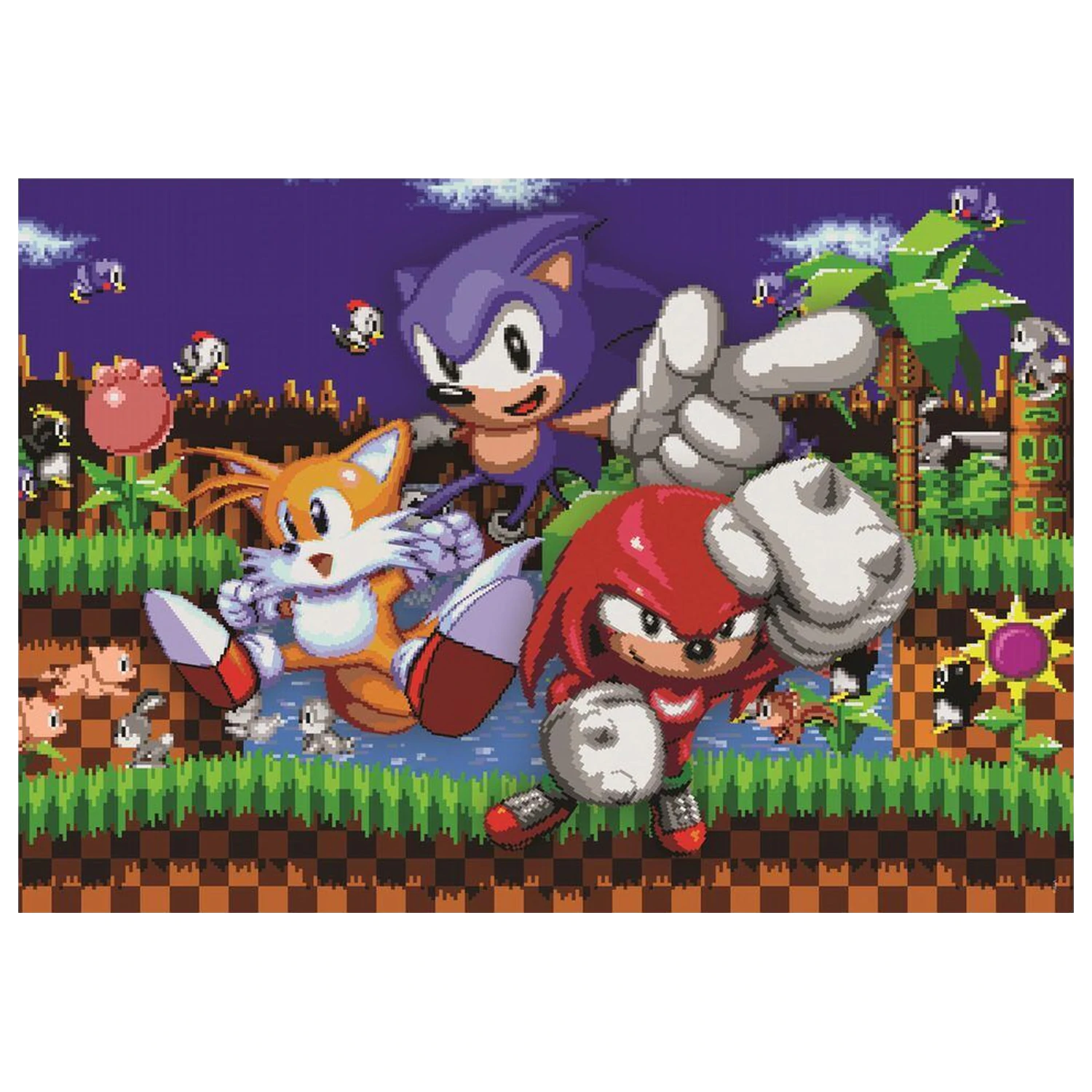 Sonic The Hedgehog puzzle 500db-os termékfotó