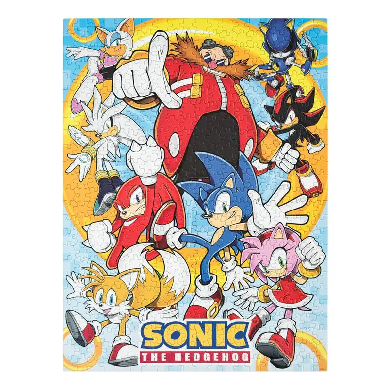 Sonic the Hedgehog puzzle 500db-os termékfotó