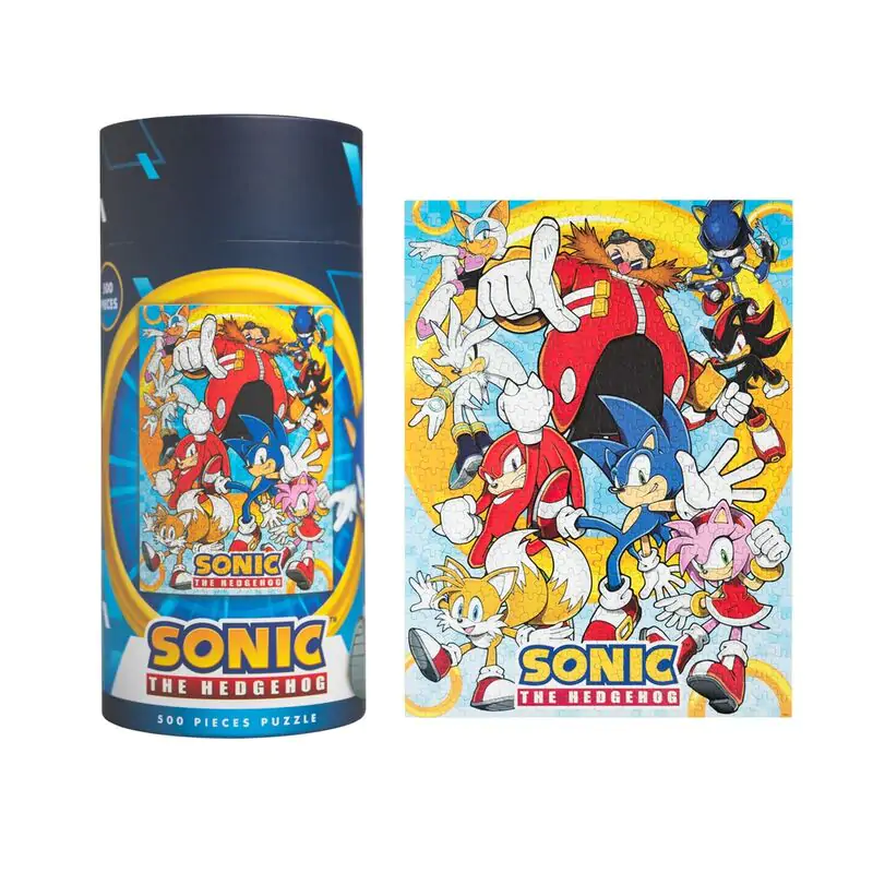 Sonic the Hedgehog puzzle 500db-os termékfotó