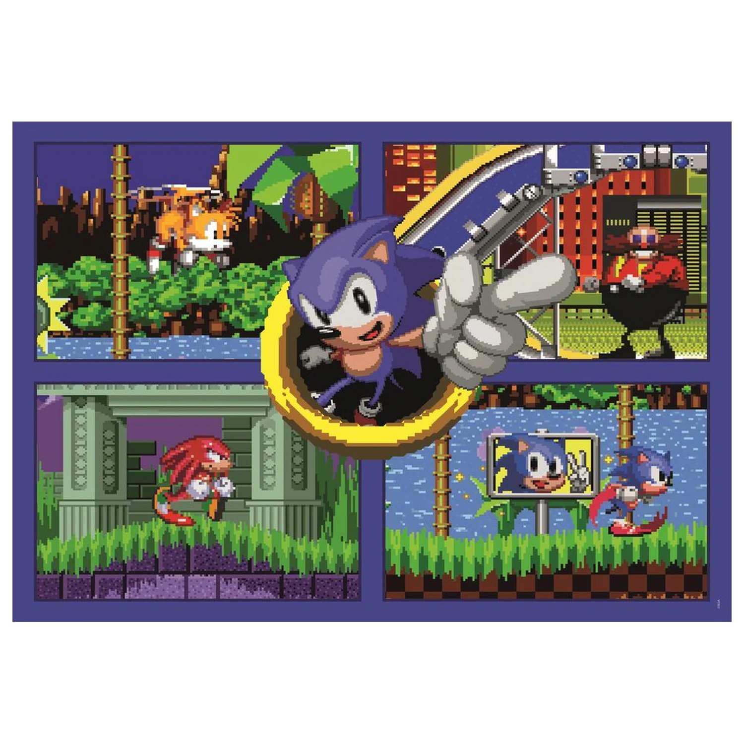 Sonic The Hedgehog puzzle 500db-os termékfotó