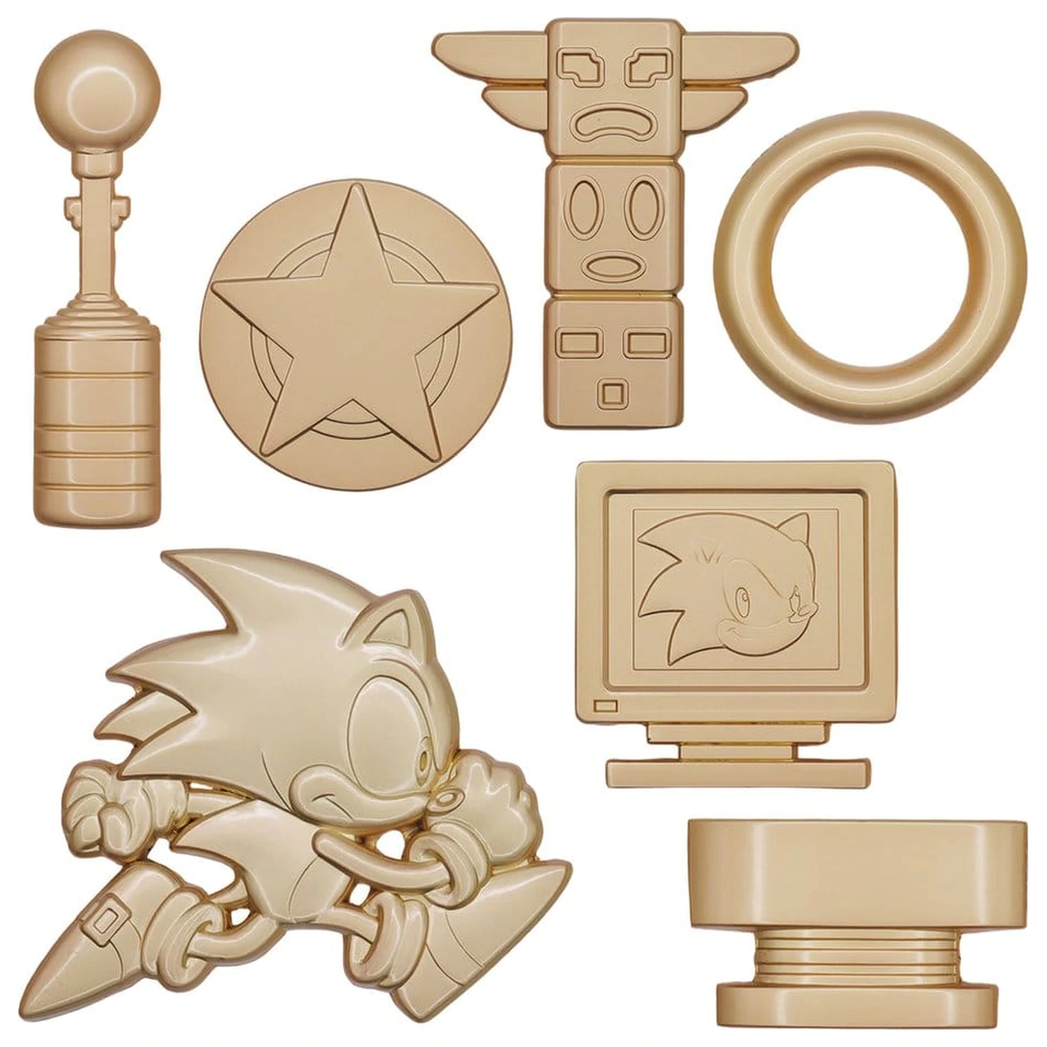 Sonic the Hedgehog replika Commemorative Icons csomag Limitált kiadás termékfotó