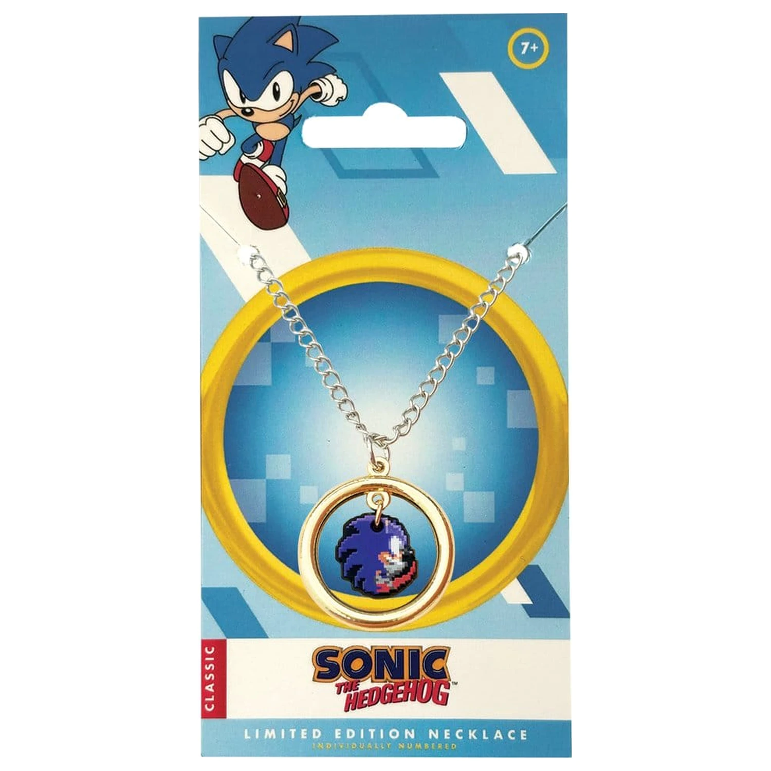 Sonic - The Hedgehog Ring nyaklánc termékfotó
