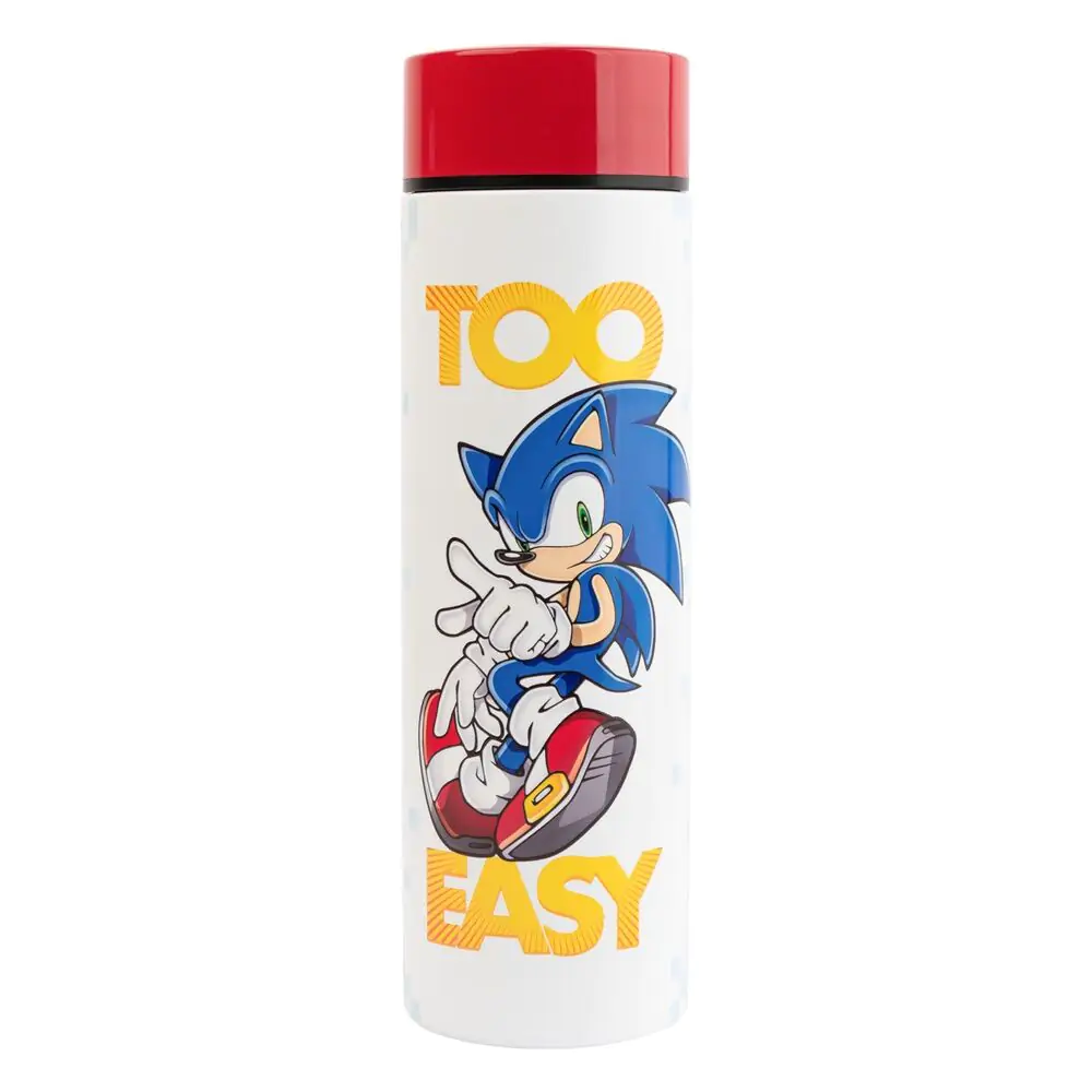 Sonic the Hedgehog rozsdamentes acél palack kulacs 420ml termékfotó