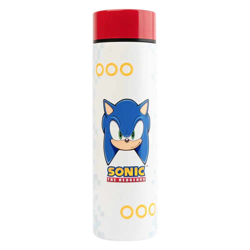 Sonic the Hedgehog rozsdamentes acél palack kulacs 420ml termékfotó