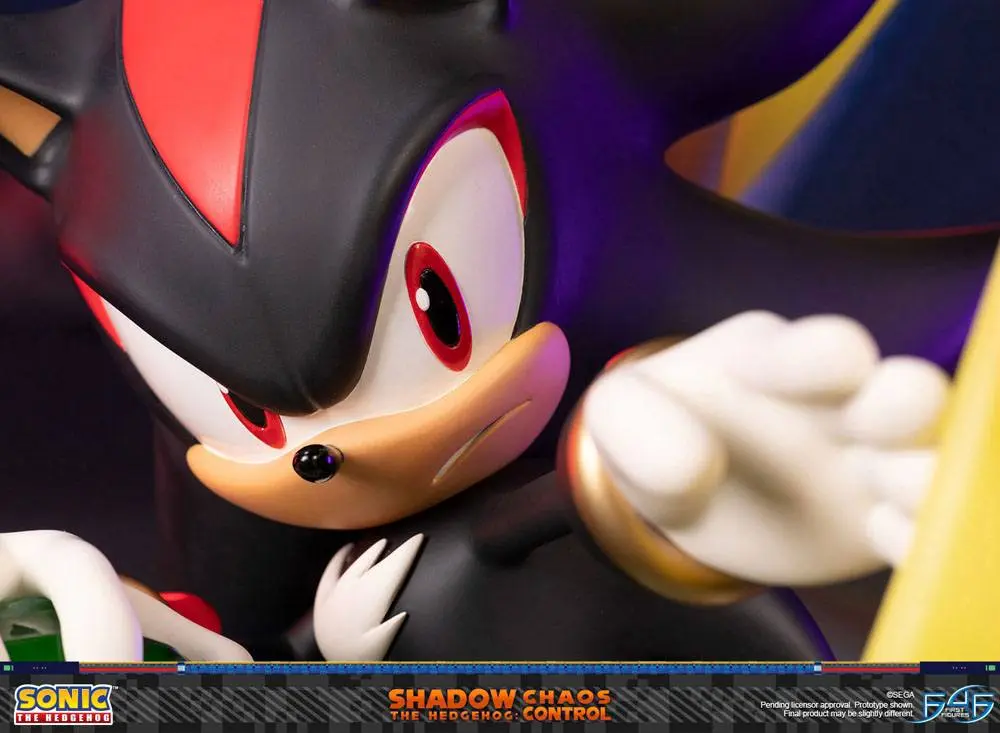 Sonic the Hedgehog Shadow the Hedgehog Chaos Control szobor figura 50 cm termékfotó
