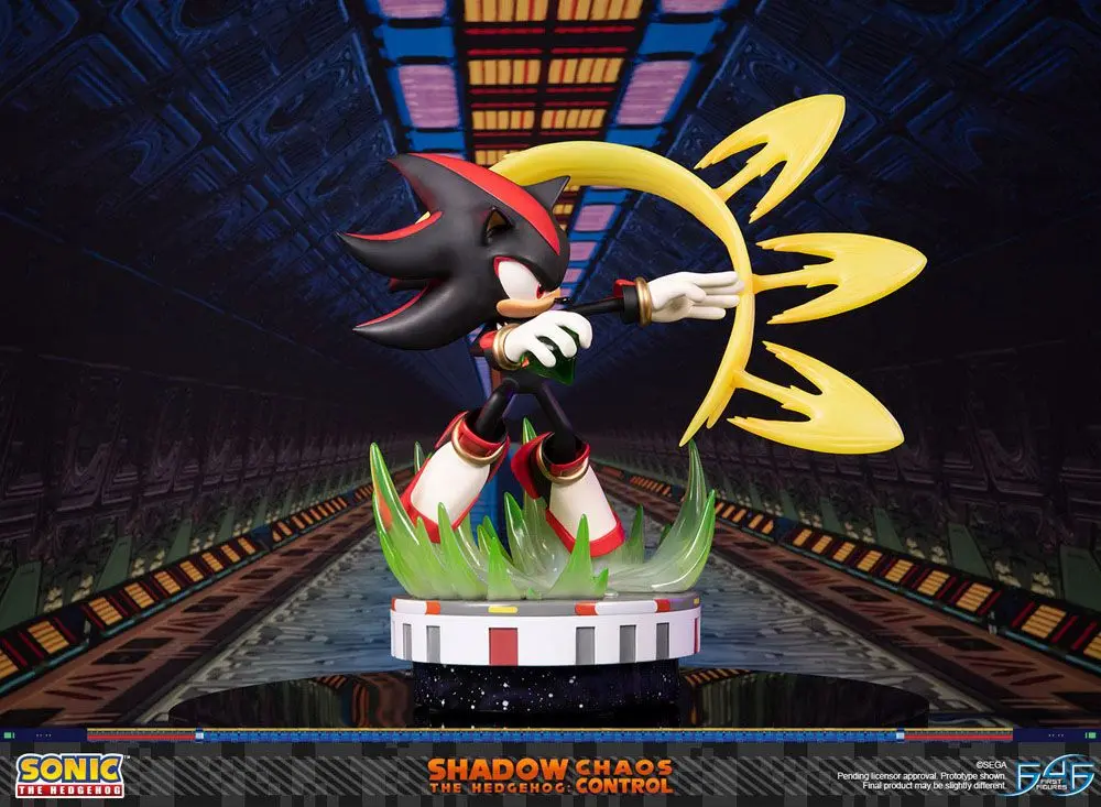 Sonic the Hedgehog Shadow the Hedgehog Chaos Control szobor figura 50 cm termékfotó