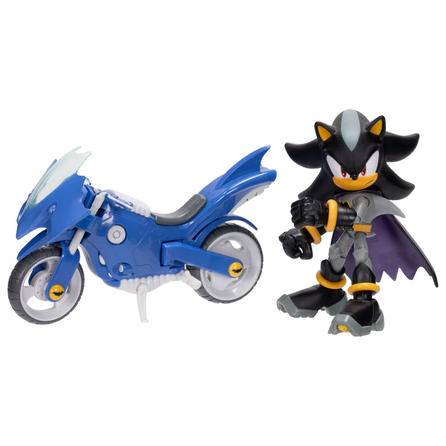 Sonic The Hedgehog Shadow with Batcycle figura 12cm termékfotó