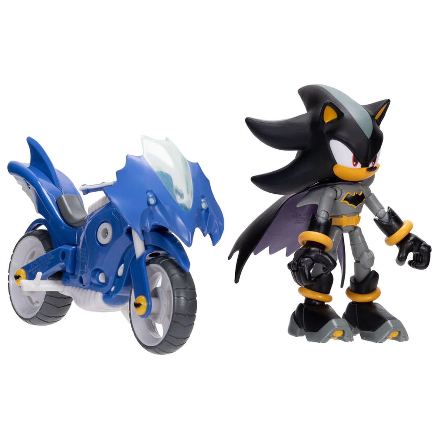 Sonic The Hedgehog Shadow with Batcycle figura 12cm termékfotó