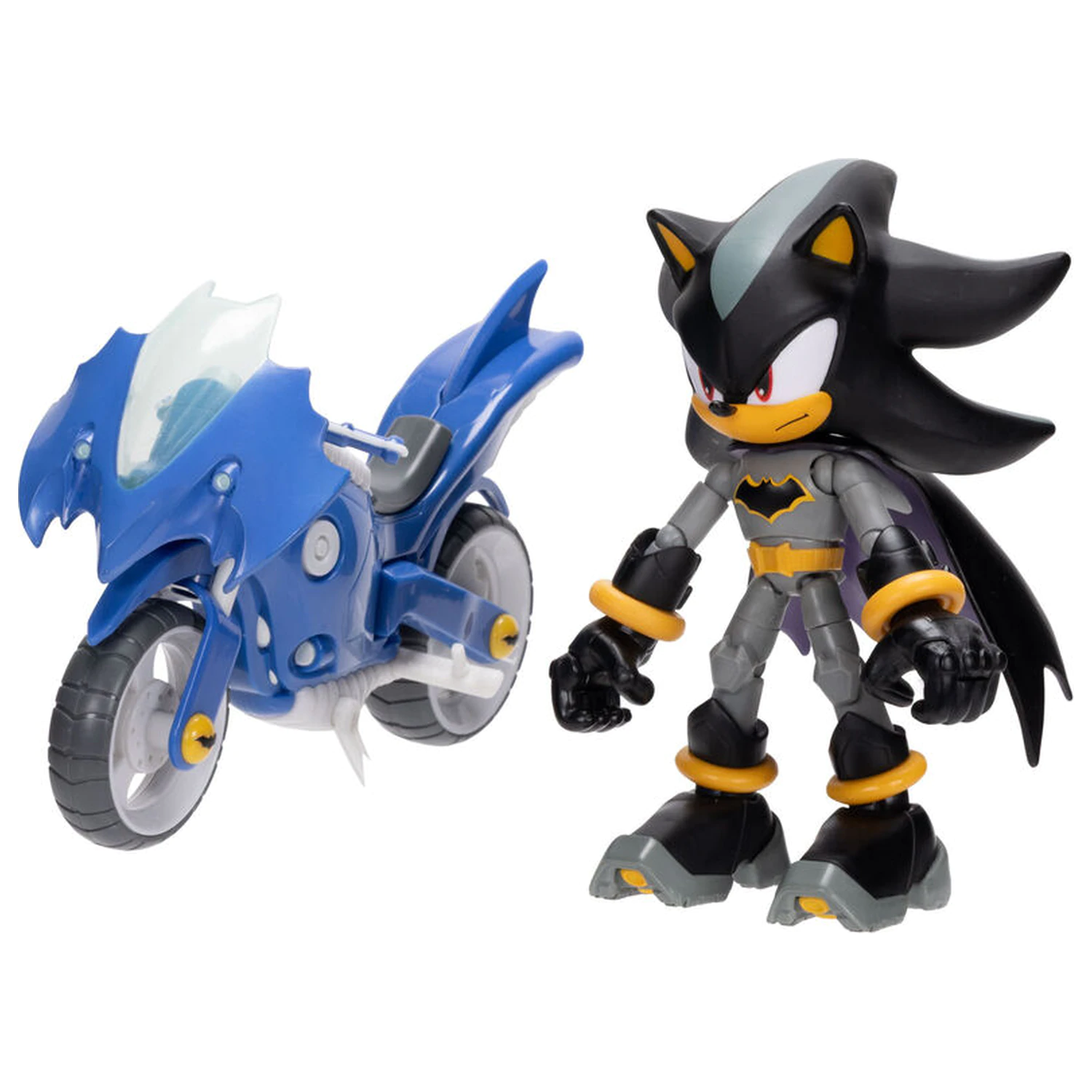 Sonic The Hedgehog Shadow with Batcycle figura 12cm termékfotó