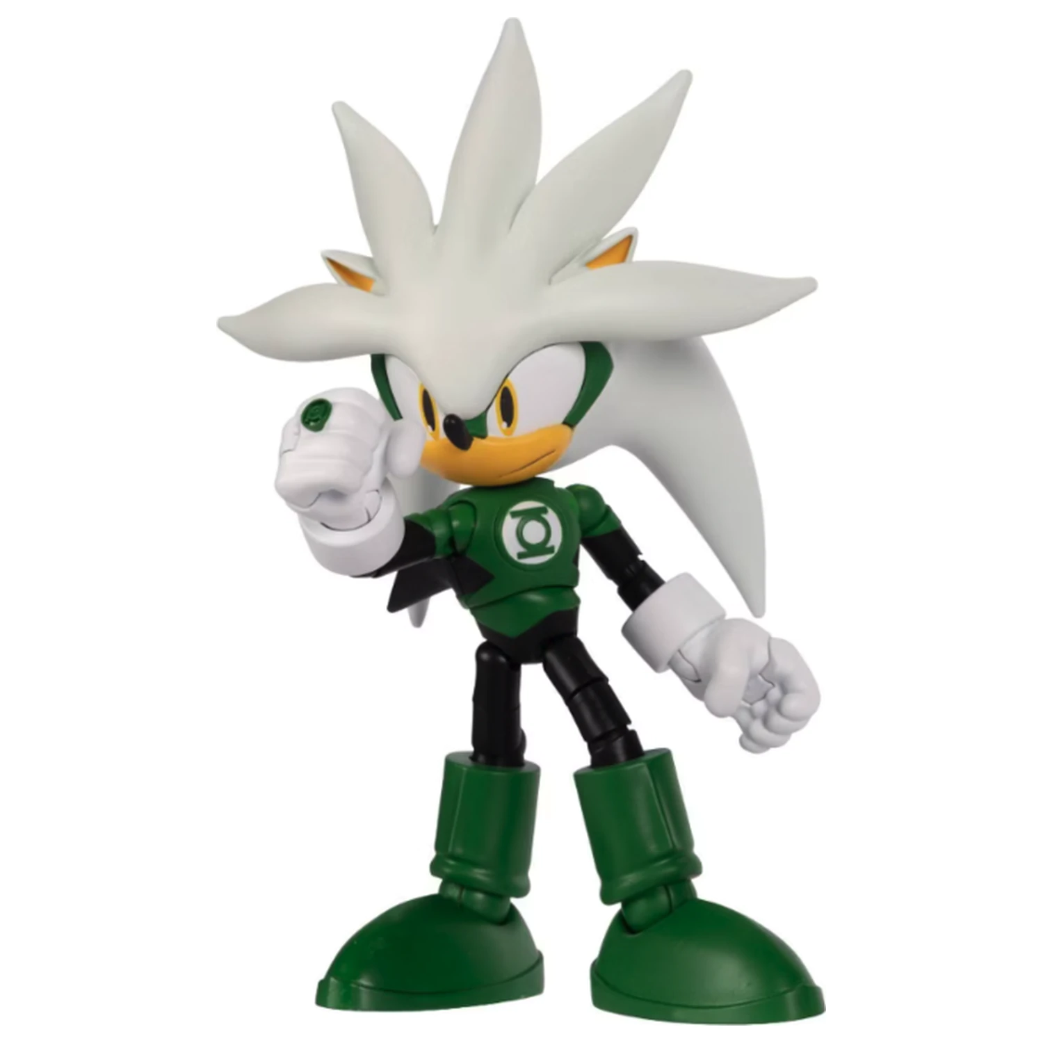 Sonic The Hedgehog Silver Green Lantern figura 13cm termékfotó