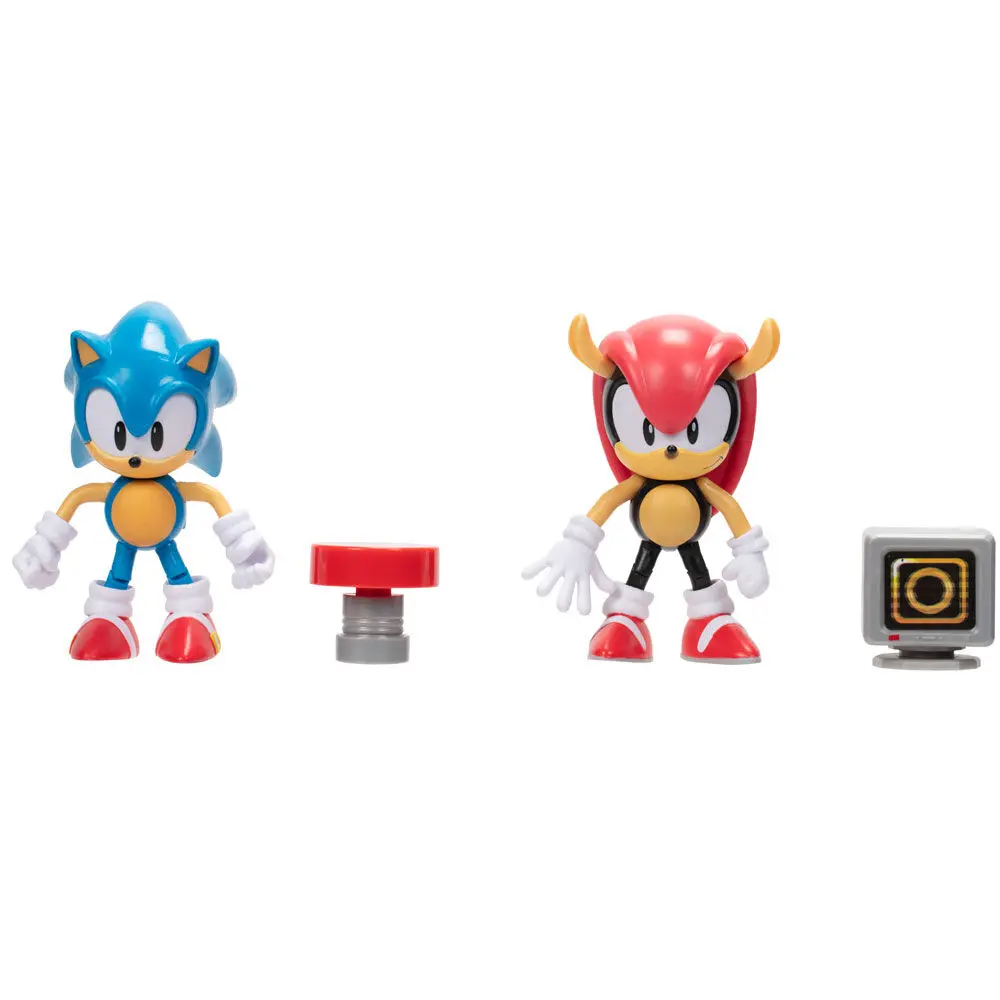 Sonic The Hedgehog Sonic & Mighty Sonic figura csomag 10cm termékfotó
