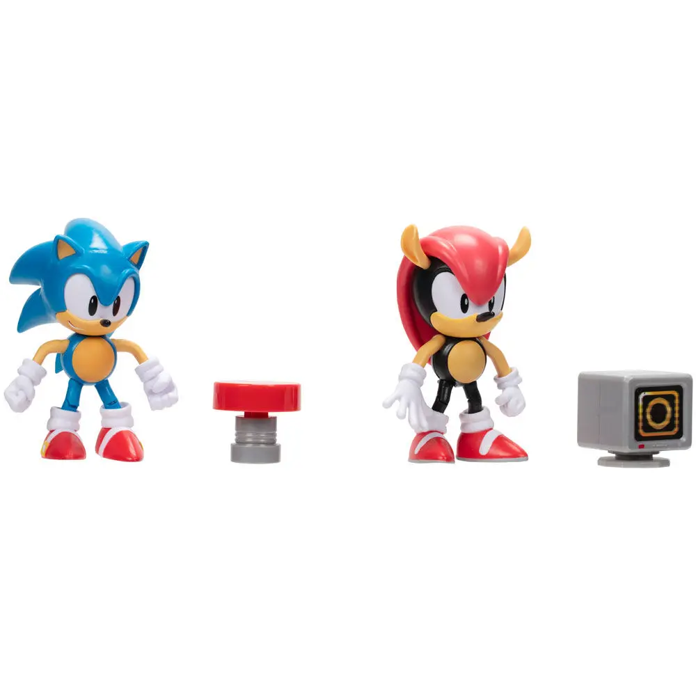 Sonic The Hedgehog Sonic & Mighty Sonic figura csomag 10cm termékfotó