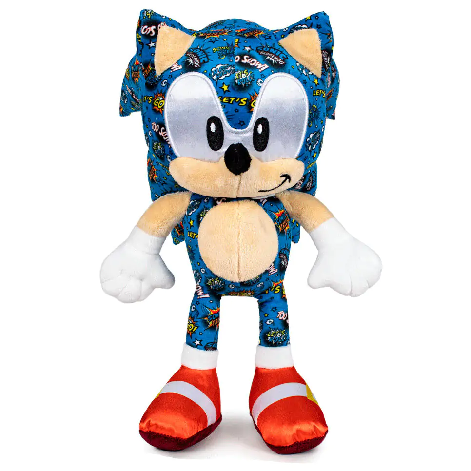 Sonic the Hedgehog Sonic Blue Comic plüss 30cm termékfotó