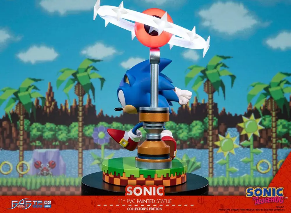 Sonic the Hedgehog Sonic Collector's Edition PVC szobor figura 27 cm termékfotó