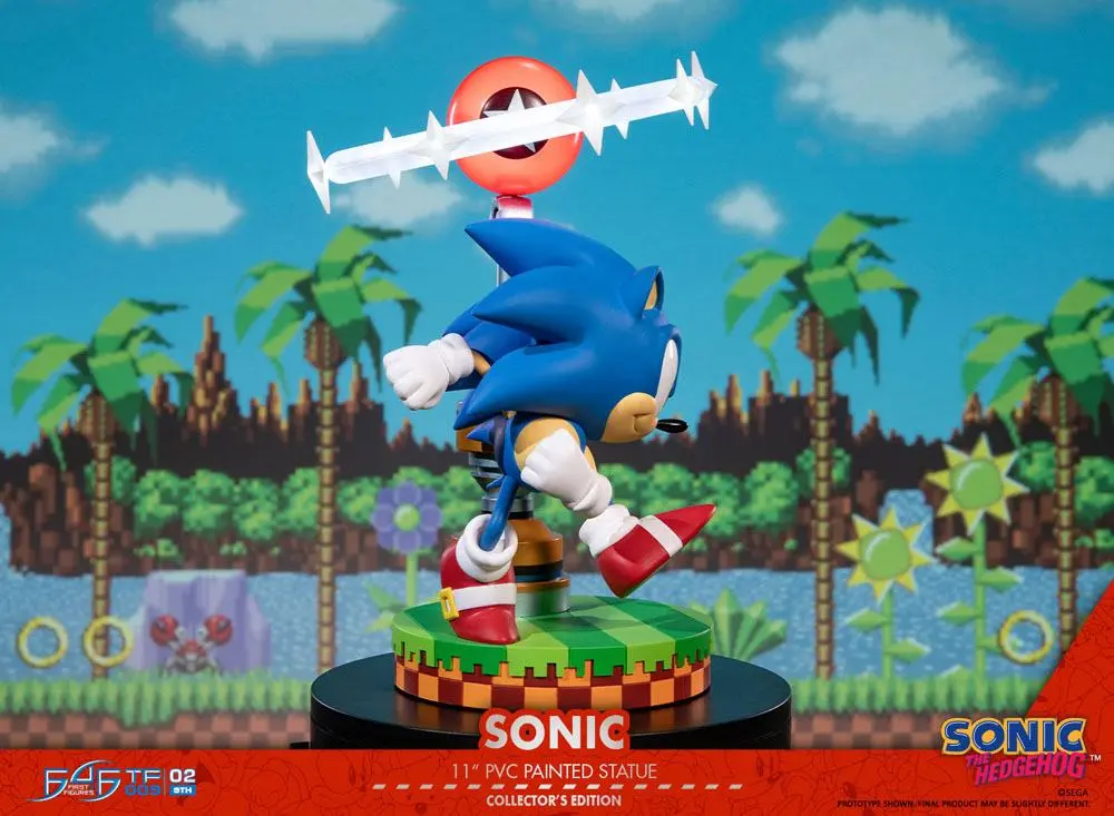 Sonic the Hedgehog Sonic Collector's Edition PVC szobor figura 27 cm termékfotó