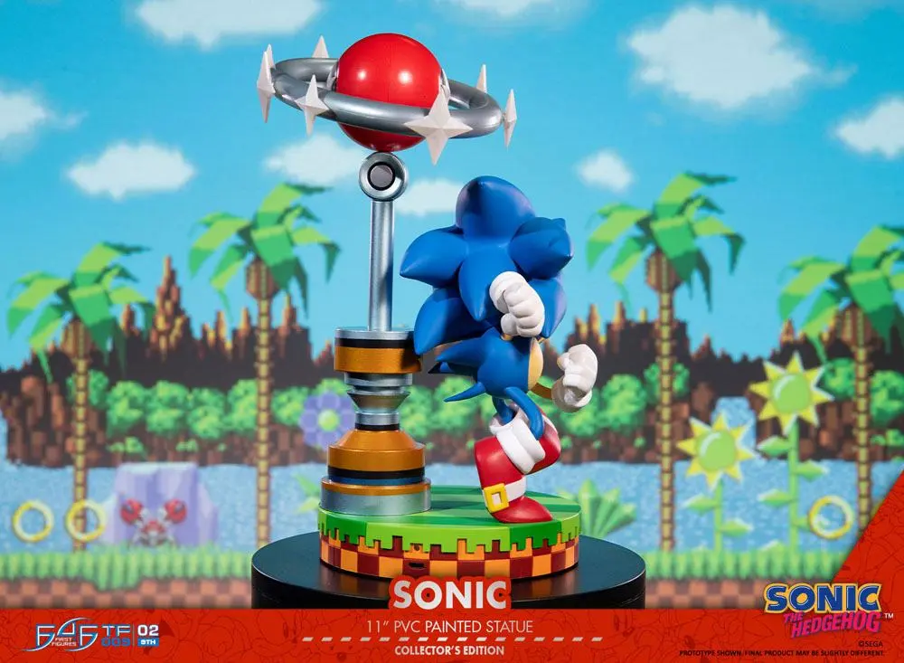 Sonic the Hedgehog Sonic Collector's Edition PVC szobor figura 27 cm termékfotó