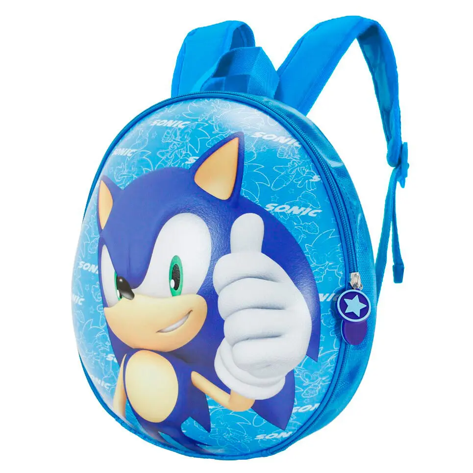 Sonic The Hedgehog Sonic Eggy táska hátizsák 28cm termékfotó