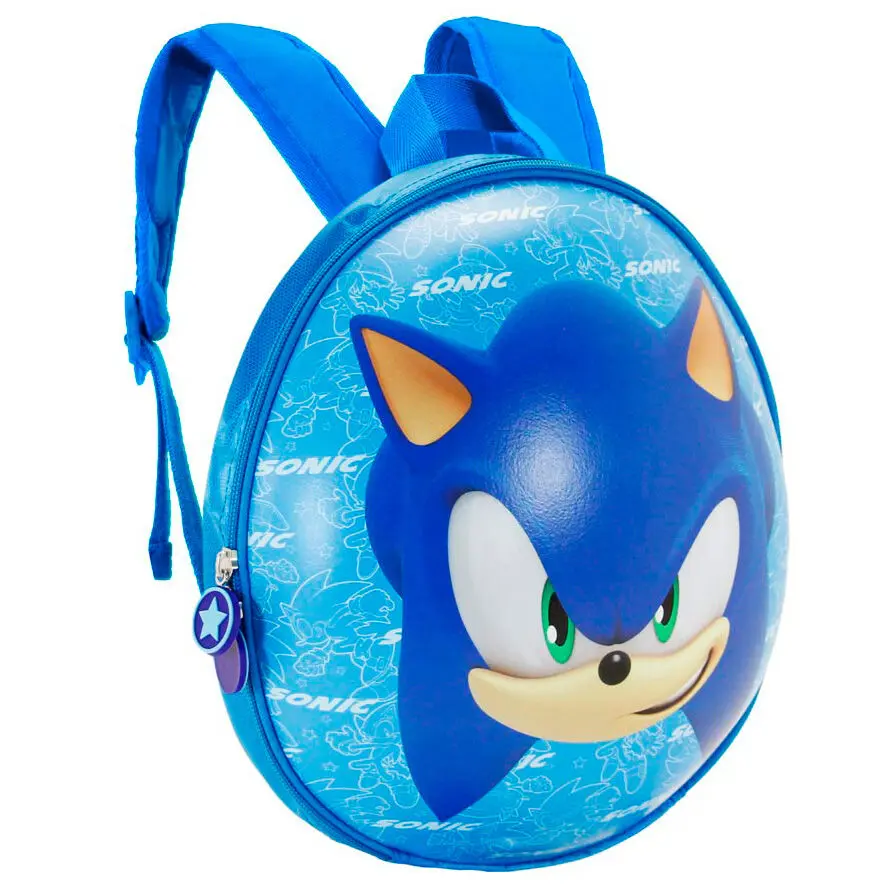 Sonic The Hedgehog Sonic Eggy táska hátizsák 28cm termékfotó