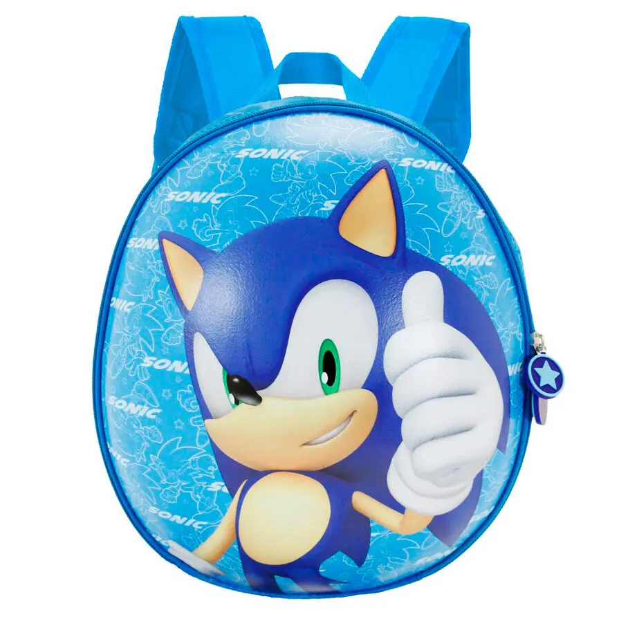 Sonic The Hedgehog Sonic Eggy táska hátizsák 28cm termékfotó