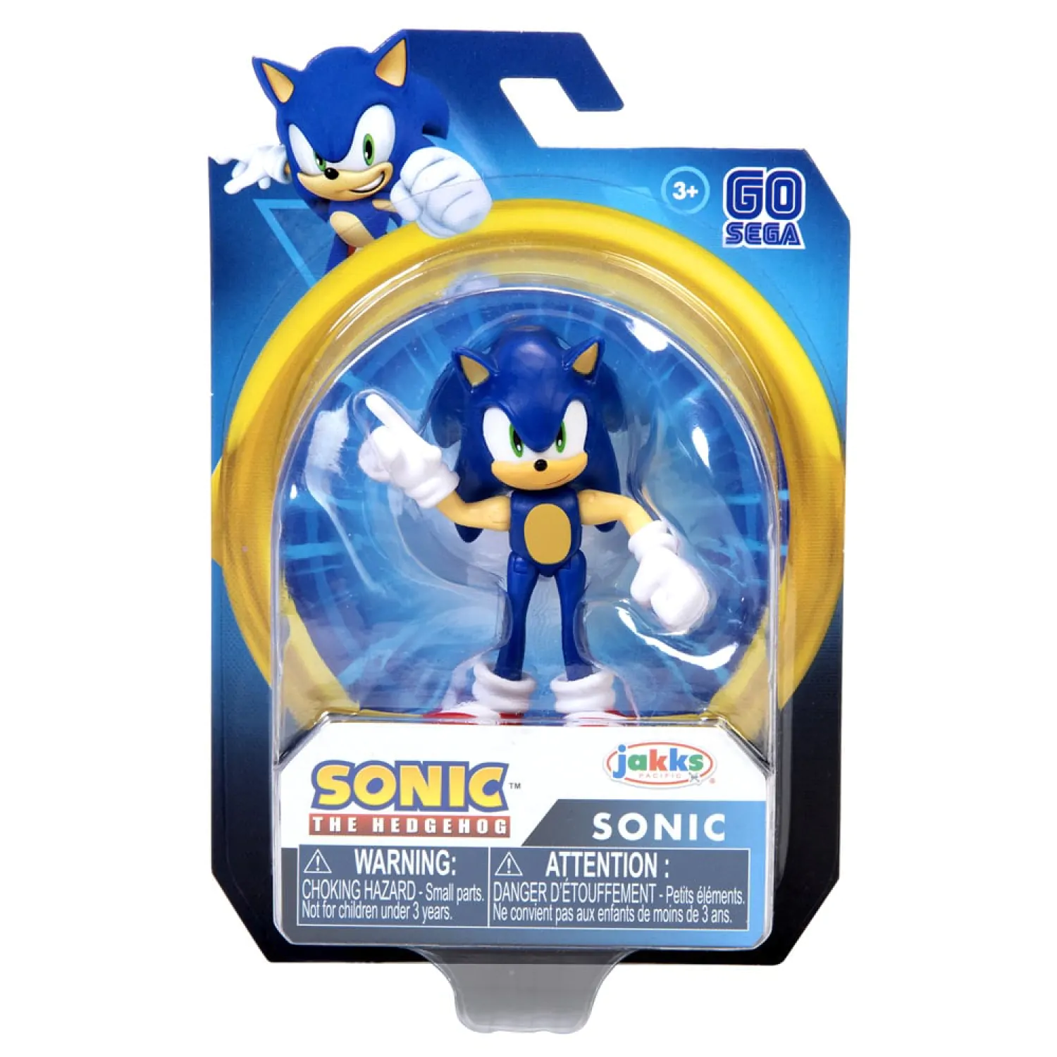 Sonic the Hedgehog Sonic figura 6 cm termékfotó