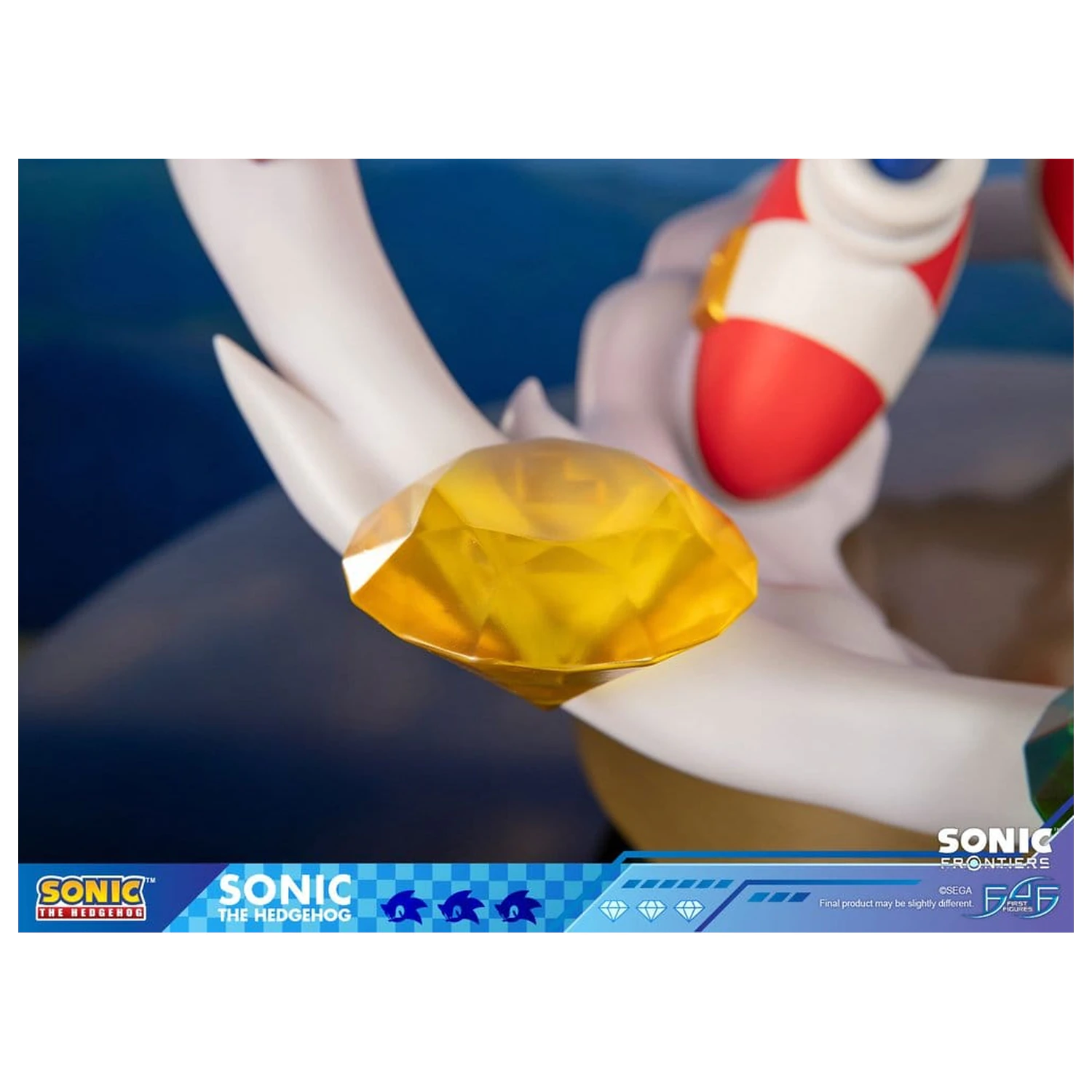Sonic The Hedgehog Sonic Frontiers Sonic gyanta szobor figura 42 cm termékfotó