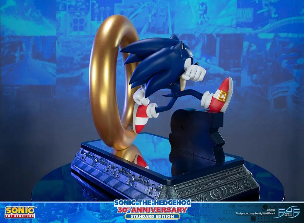 Sonic the Hedgehog Sonic the Hedgehog 30. Anniversary szobor figura 41 cm termékfotó